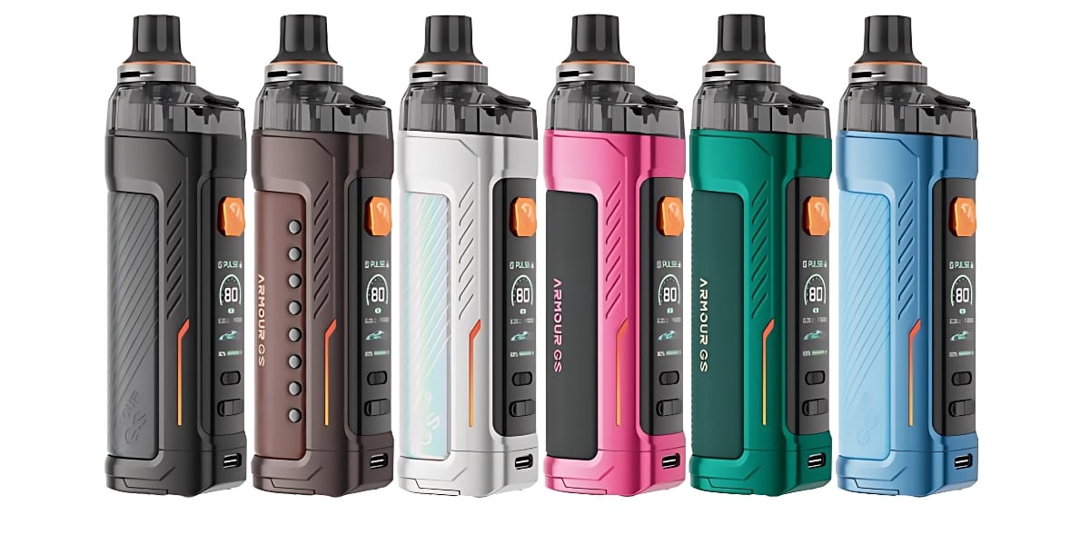 Vaporesso ARMOUR GS Pod Mod Kit: стиль, портативність та потужна тяга в одному пристрої